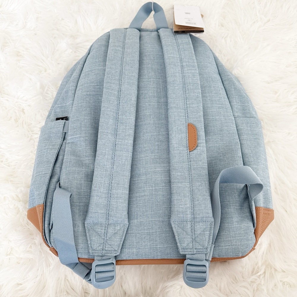 Herschel Supply Company Light Blue and Brown Backpack - Picture 2 of 2